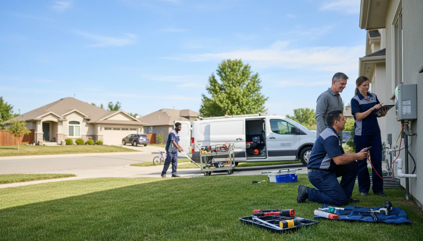 Tankless water heater service in Winthrop, WA